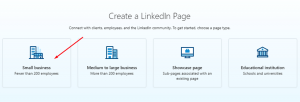 Create Linkedin Page