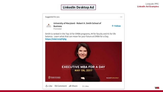 Linkedin Dekstop Ad