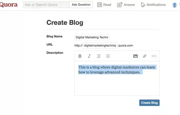 Quora Blog
