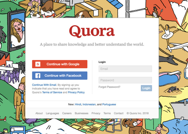 create quora profile