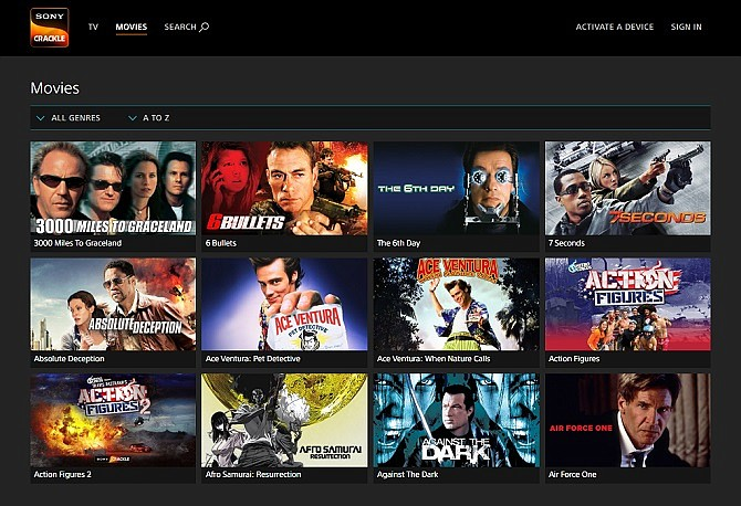 crackle bear free streaming apps